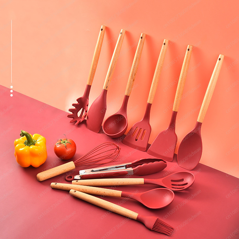 Kitchen Baking Pan Storage - 12-częściowy silikonowy zestaw naczyń kuchennych z