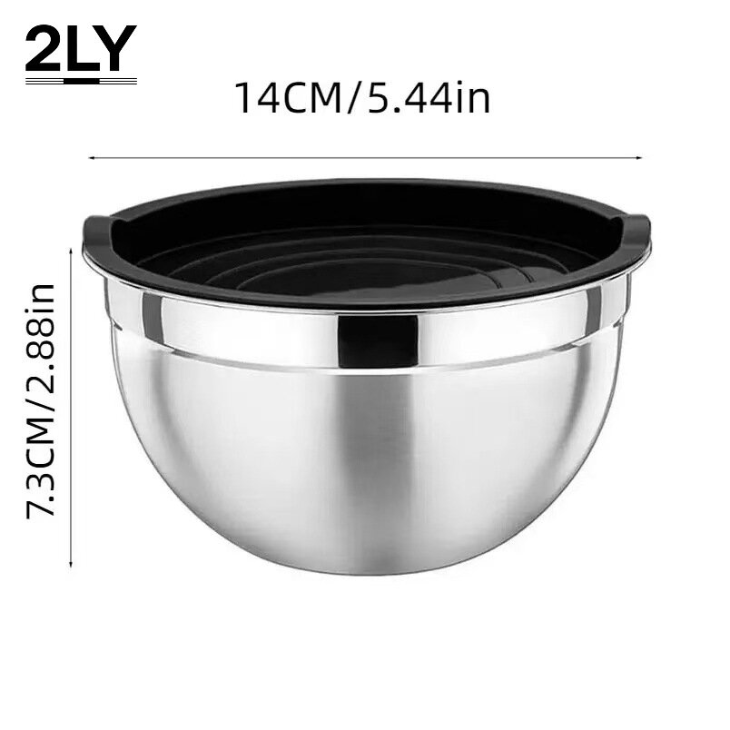 Kitchen Baking Set - Zestaw grubościennych misek do mieszania ze