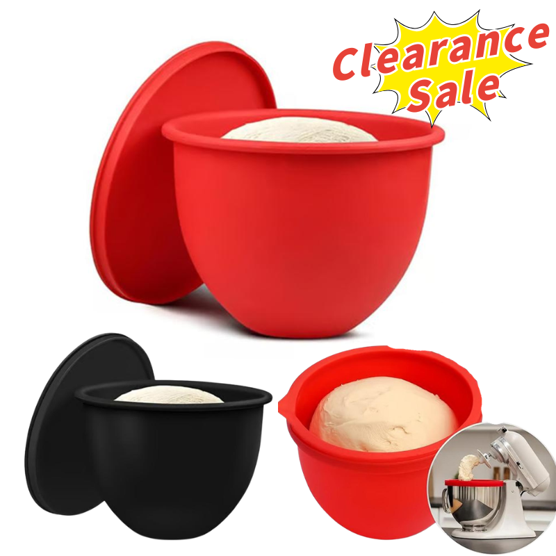 Kitchen Baking Blender - 1 SZT. Czerwono-Czarna Silikonowa Podkładka Antypoślizgowa