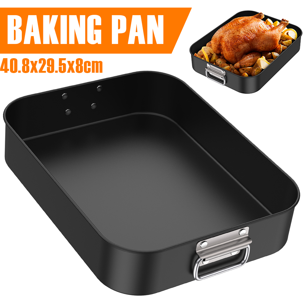 Kitchen Baking Pan Storage - Głęboka patelnia do pieczenia Prostokątna patelnia