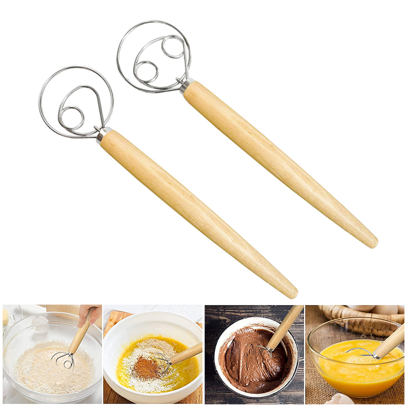 Kitchen Baking Blender - Duża ręczna duńska trzepaczka do ciasta