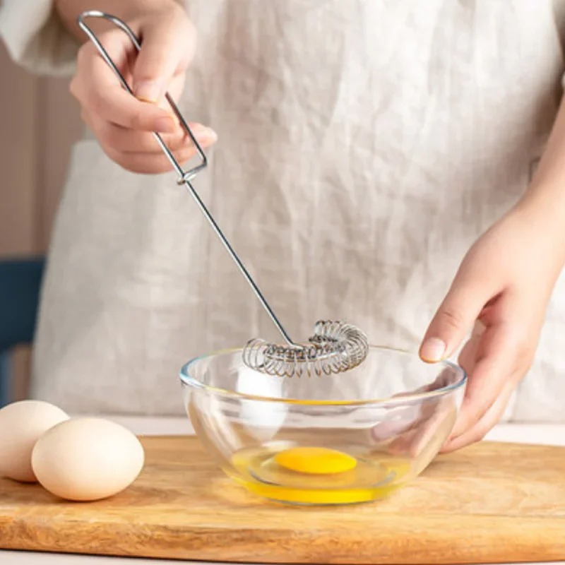 Kitchen Baking Blender - Przenośne sprężynowe mieszadło do jajek ze