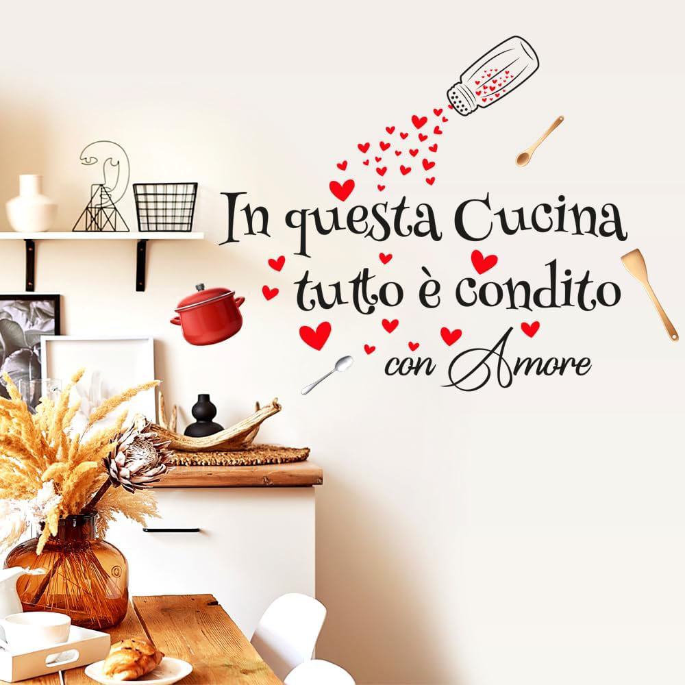 Kitchen Queen - Naklejki ścienne do kuchni: W tej