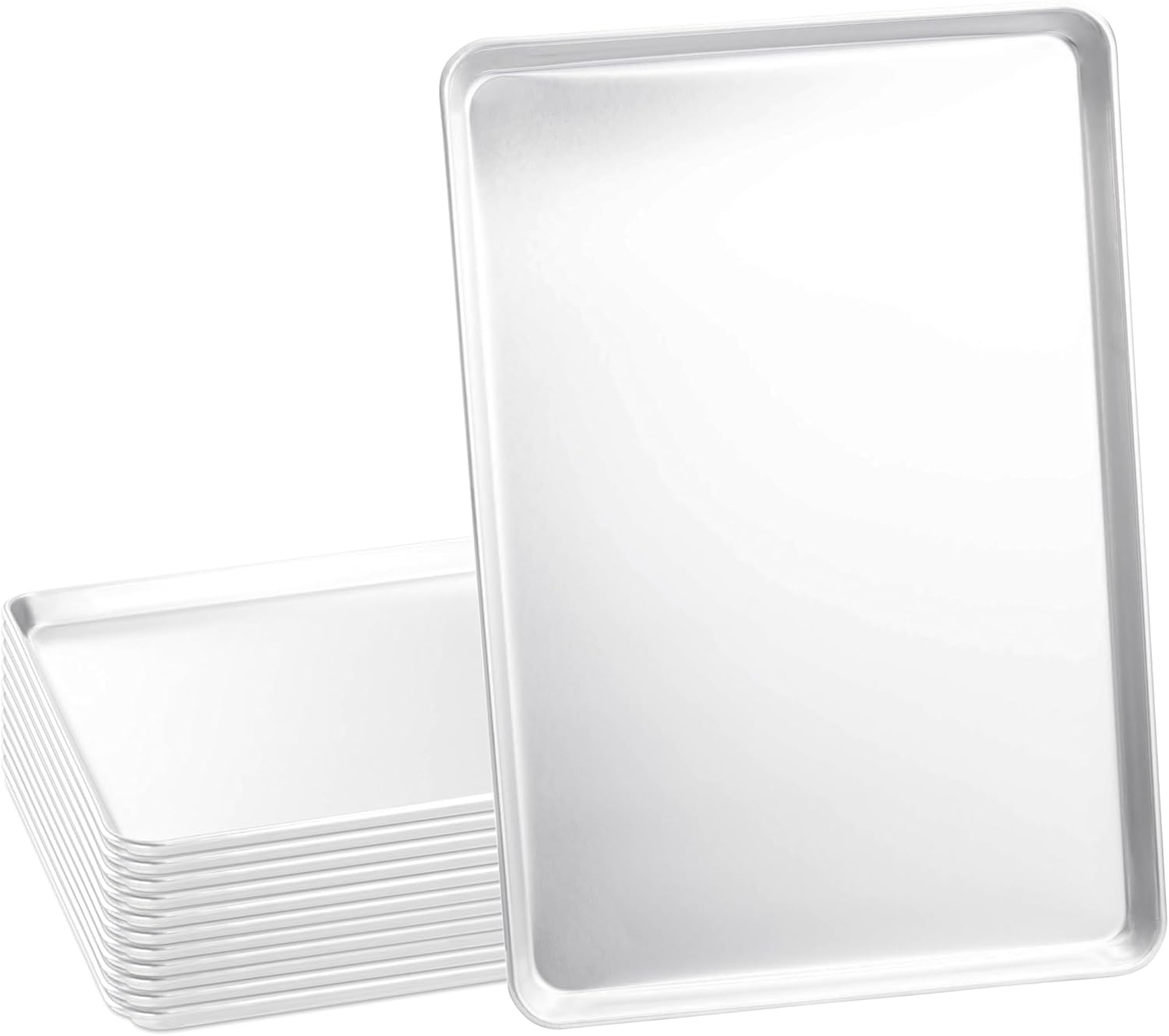 Kitchen Baking Trays - Pełnowymiarowy komercyjny zestaw aluminiowych blach do
