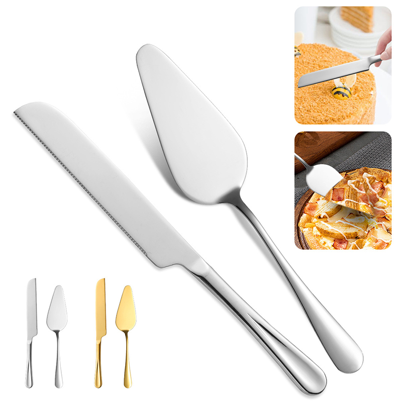 Kitchen And Baking Equipment - Zestaw noży i szpatułek ze stali