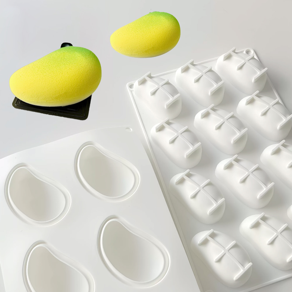 Kitchen Baking Products - 3D Mango Design French Fruit Mousse