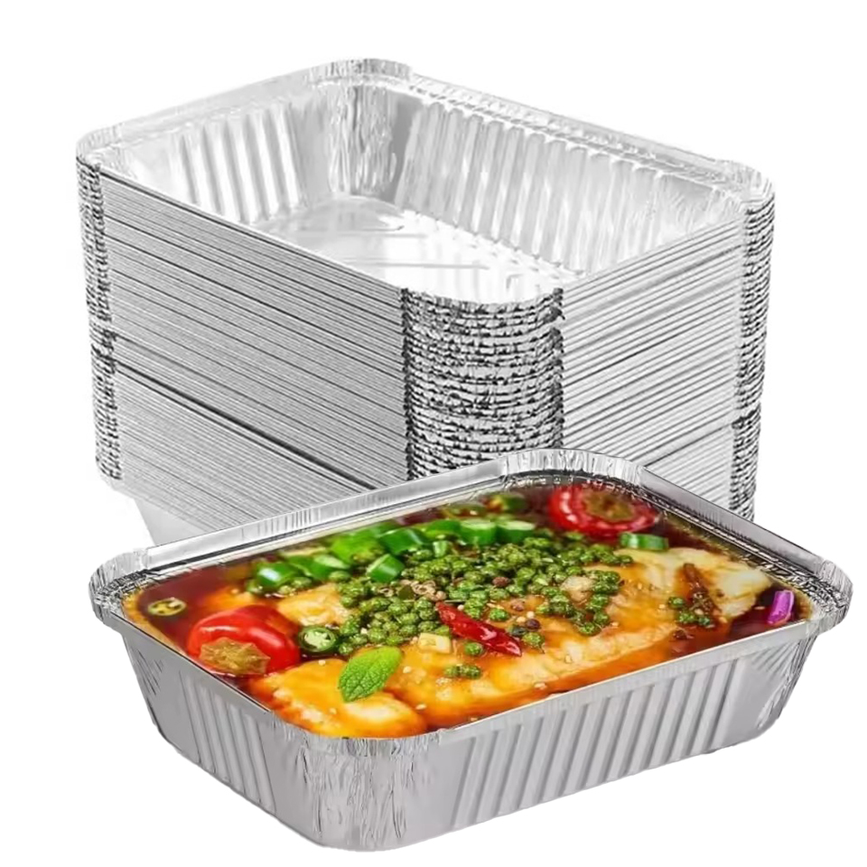 Kitchen Baking Pan Storage - 10/20 szt. Jednorazowe aluminiowe foremki z