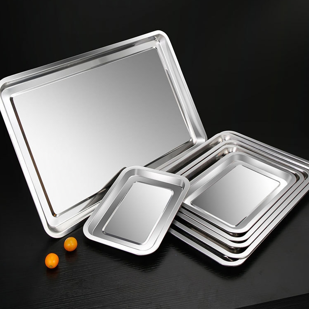 Kitchen Baking Pan Storage - 1 SZT. Tace ze Stali Nierdzewnej