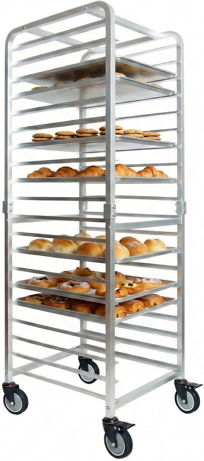 Kitchen Baking Rack - Komercyjny 20-poziomowy stojak na blachy piekarnicze