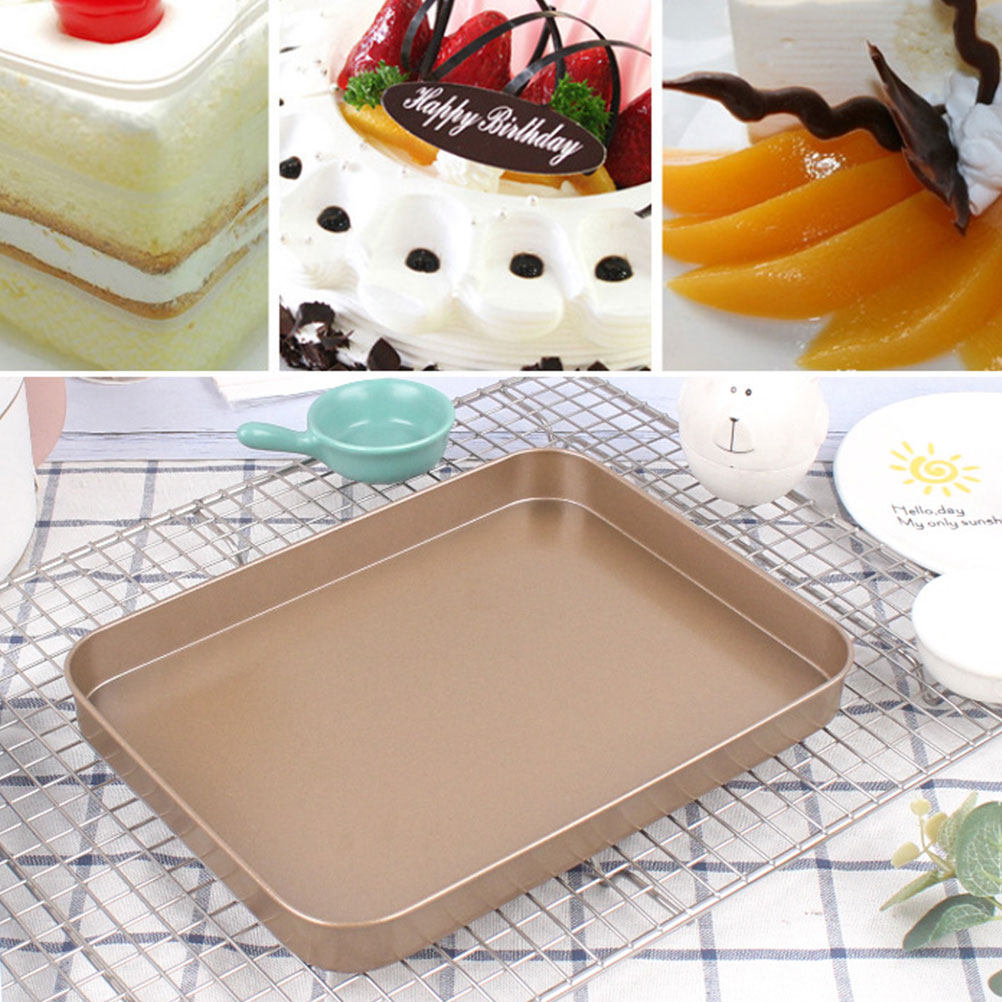 Kitchen Baking Trays - Prostokątna forma do ciasta z stali