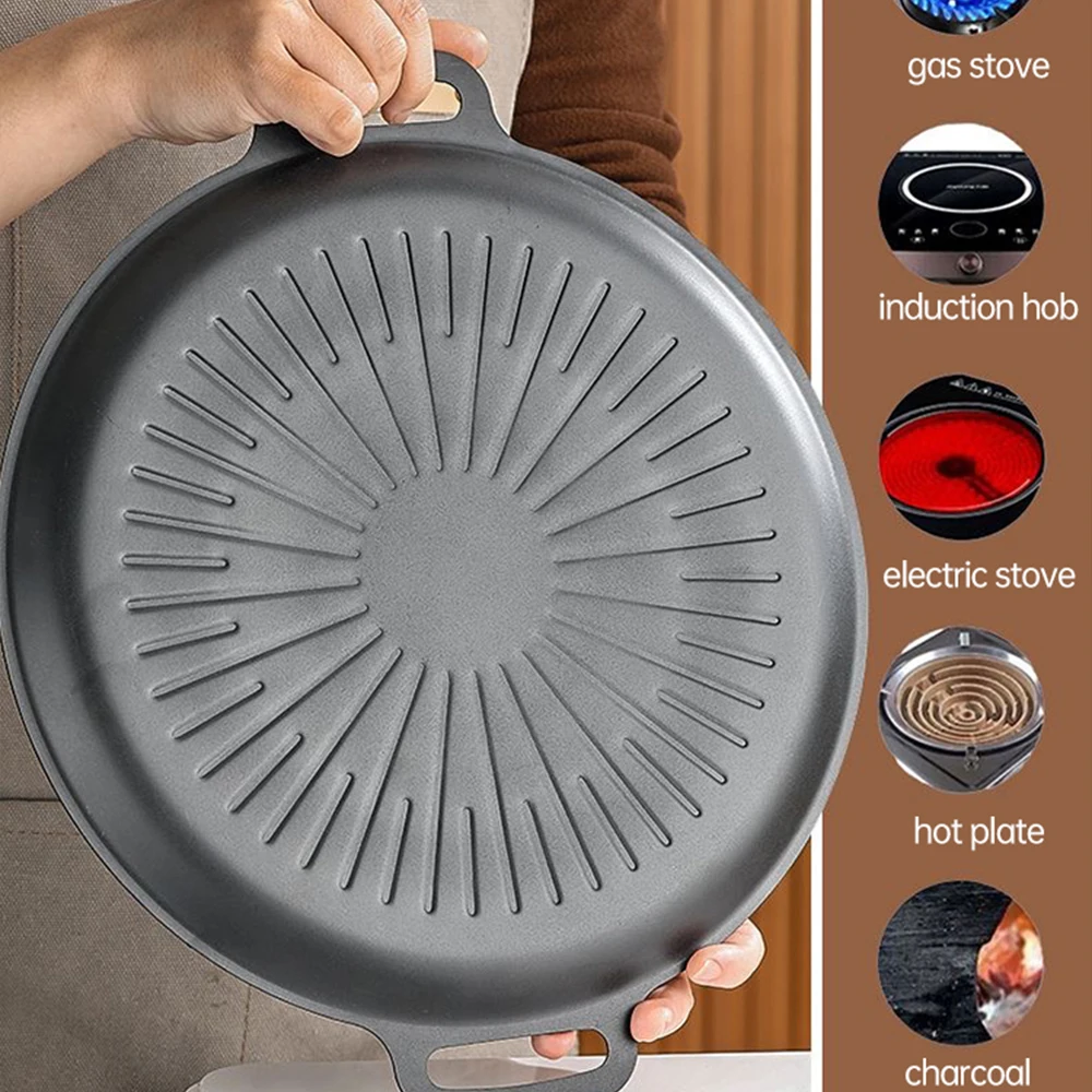 Patelnia grillowa 34 cm do uży – Kitchen Baking Trays recenzja i cena
