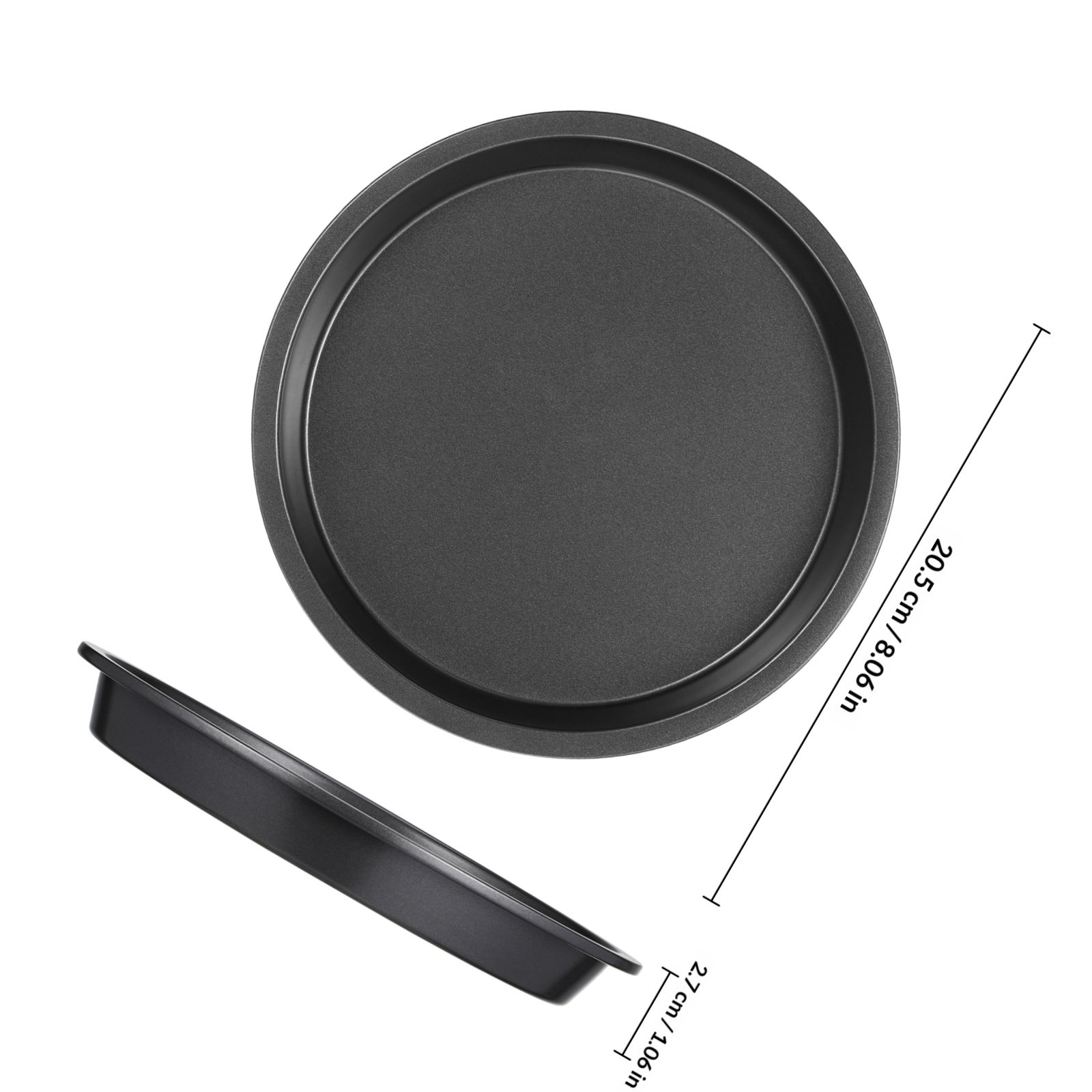 Okrągła blacha do pizzy ze sta – Kitchen Baking Trays recenzja i cena