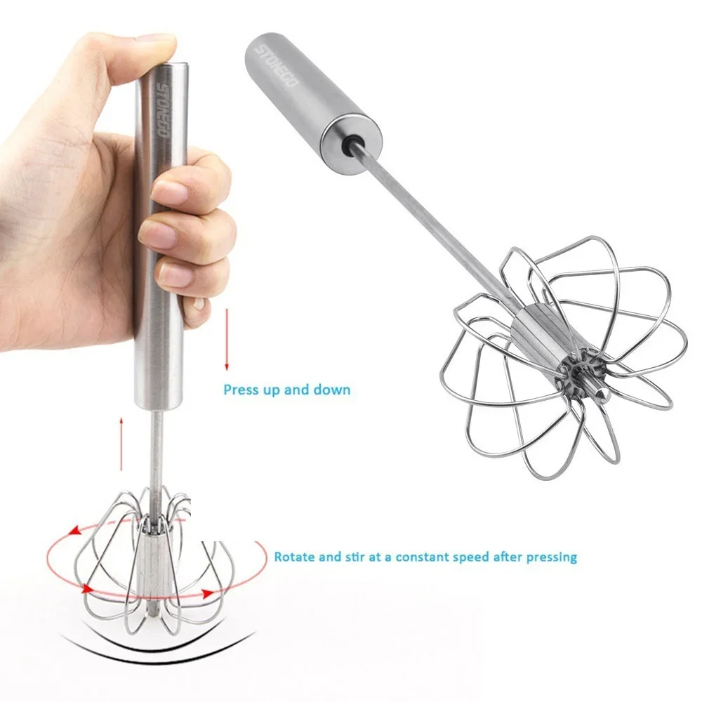 Ręczny blender obrotowy do kaw – Kitchen Baking Blender recenzja i cena