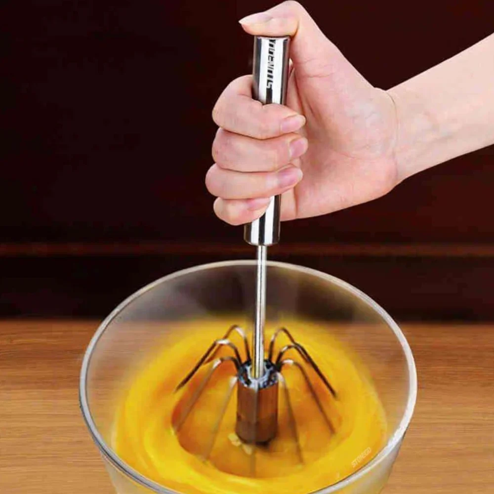 Ręczny blender obrotowy do kaw – Kitchen Baking Blender recenzja i cena