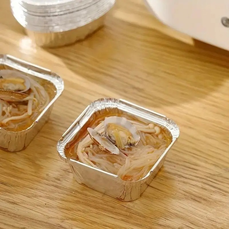 20/40 szt. Kwadratowe jednoraz – Kitchen Baking Pan Storage recenzja i cena