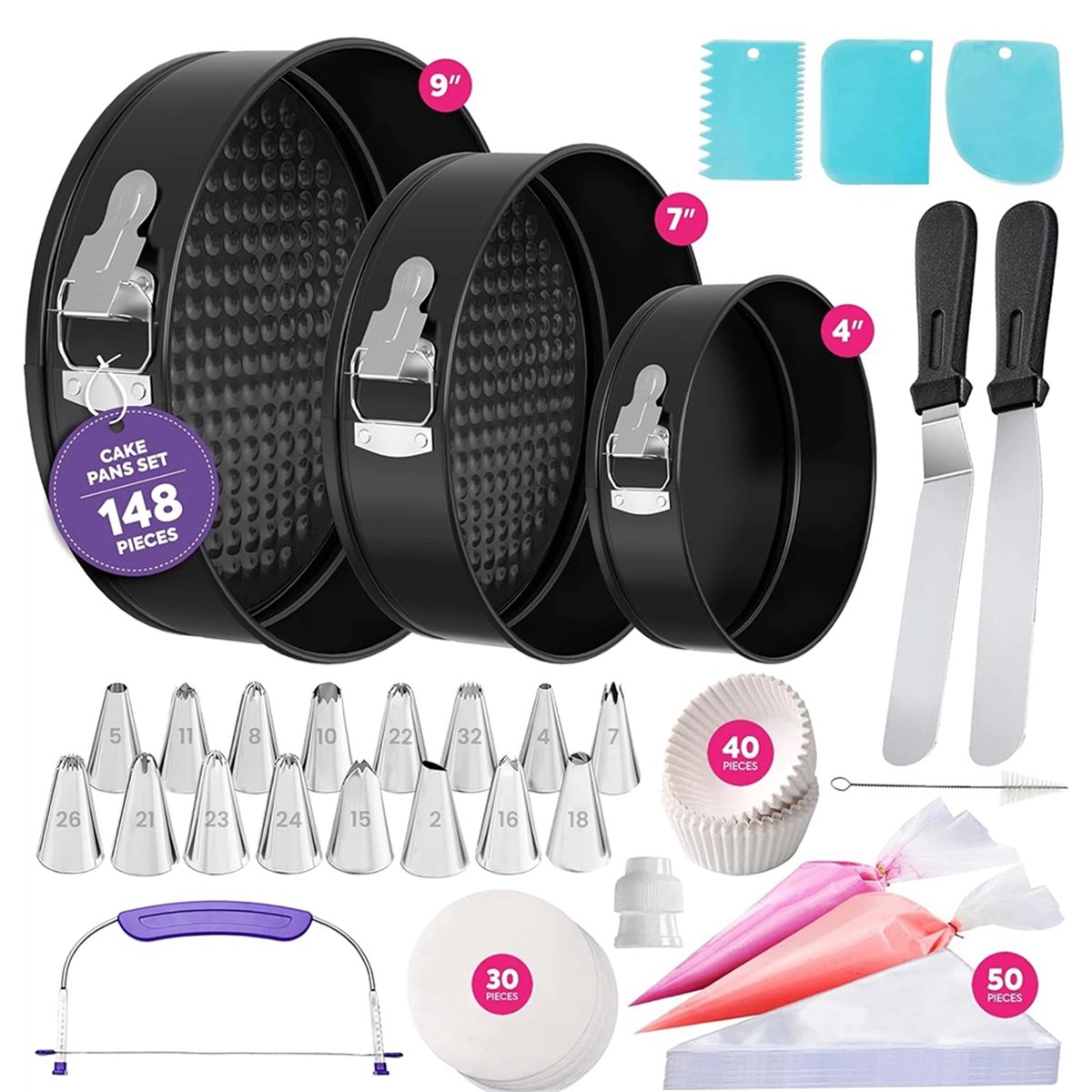 Zestaw foremek do pieczenia ci – Springform Pan Set recenzja i cena