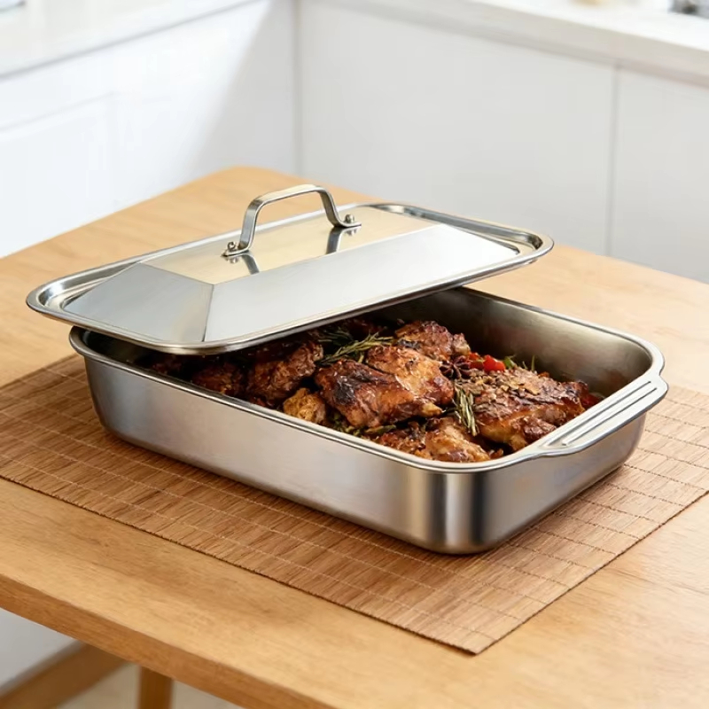 Prostokątna, głęboka blacha do – Kitchen And Baking Equipment recenzja i cena