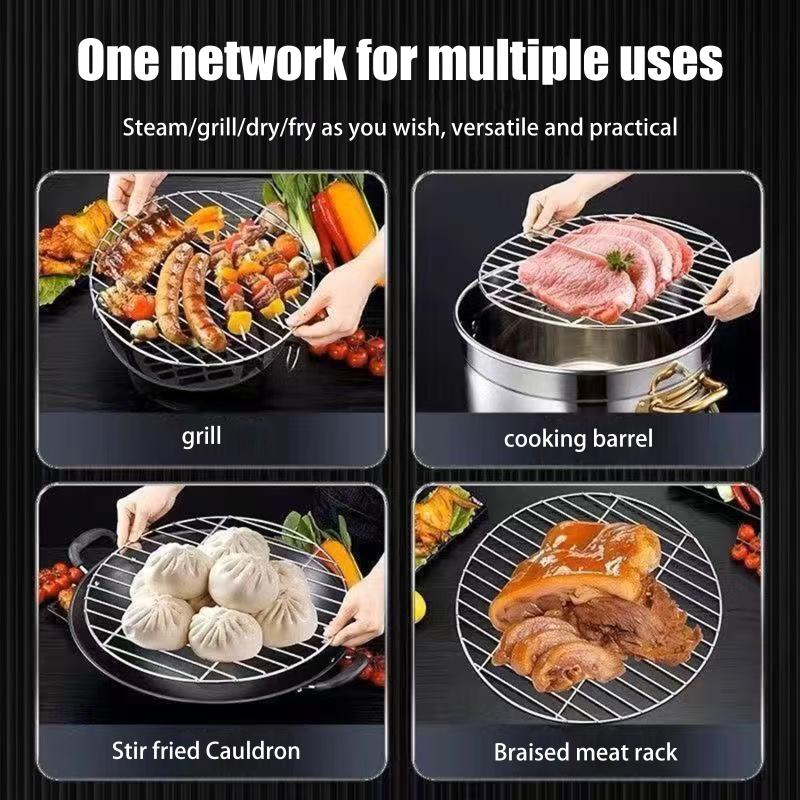 1 szt. Okrągła siatka do grill – Super Kitchen Baking Mat recenzja i cena