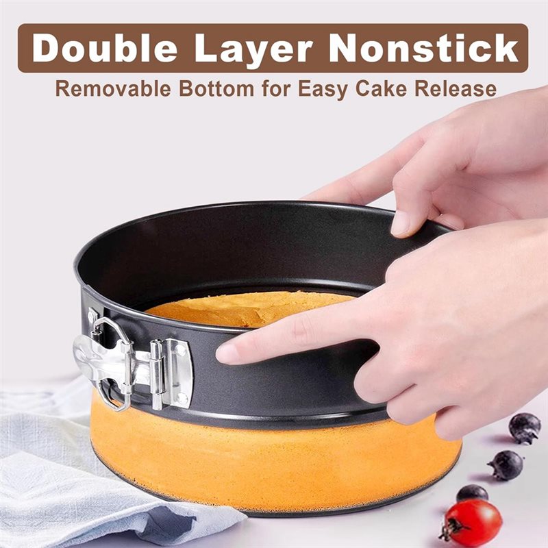 Zestaw 3 foremek do pieczenia  – Springform Pan Set recenzja i cena