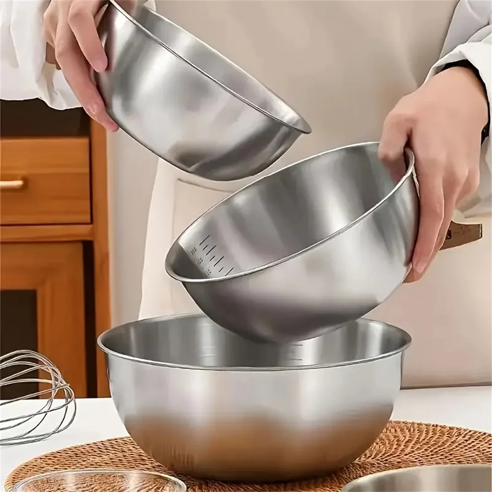 Zestaw 1-3 misek ze stali nier – Kitchen Baking Set recenzja i cena