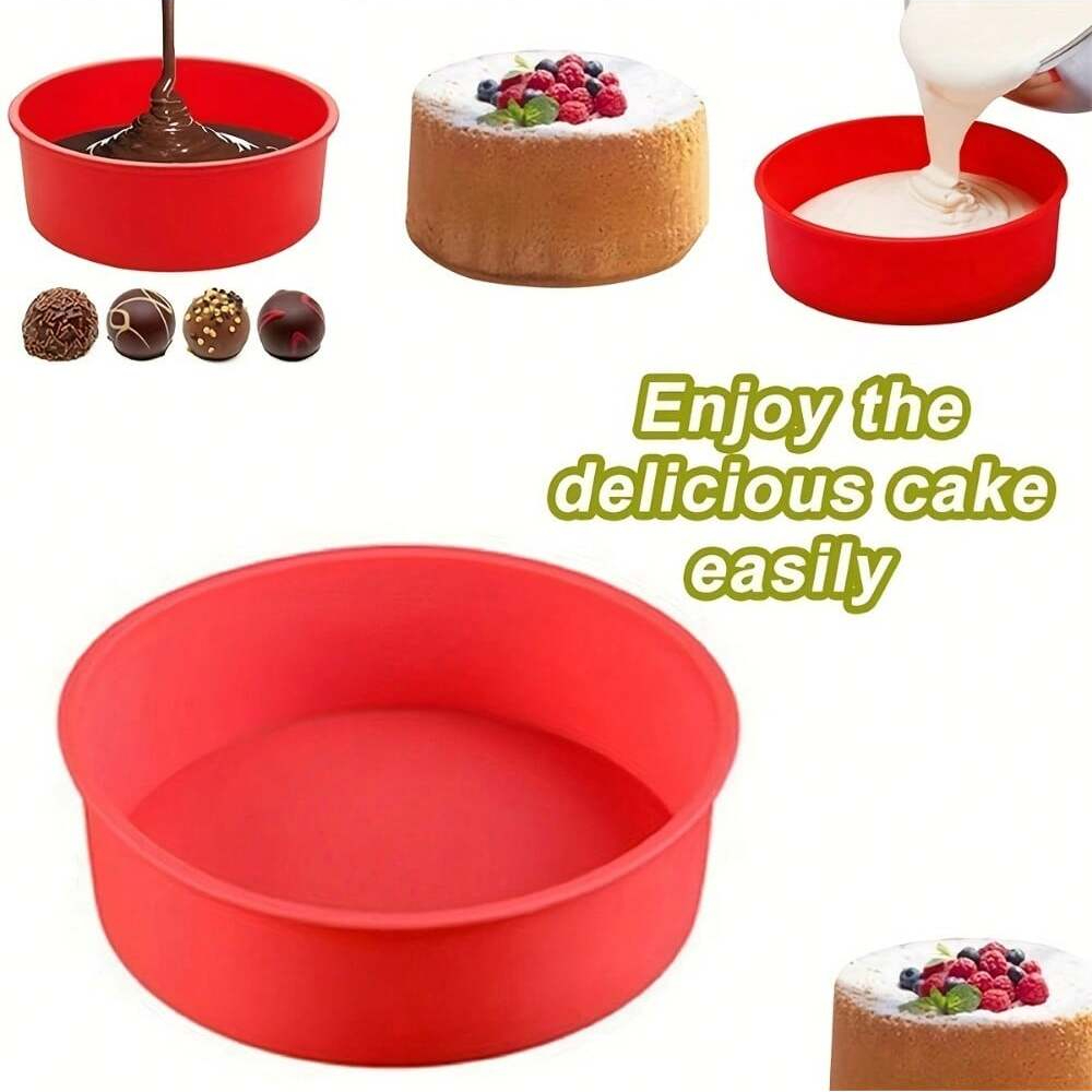 Okrągłe silikonowe formy do ci – Kitchen Baking Dishes recenzja i cena
