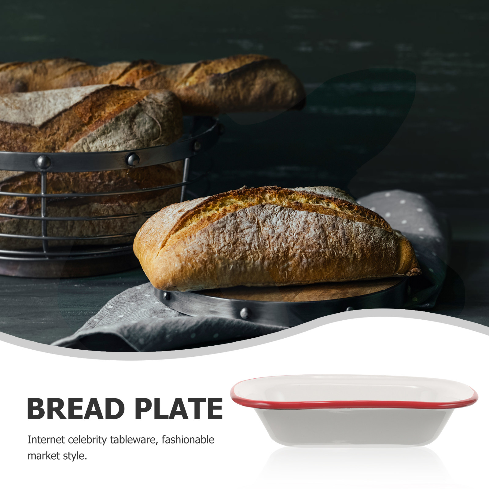 Emaliowana blacha do pieczenia – Kitchen Baking Pan Storage recenzja i cena