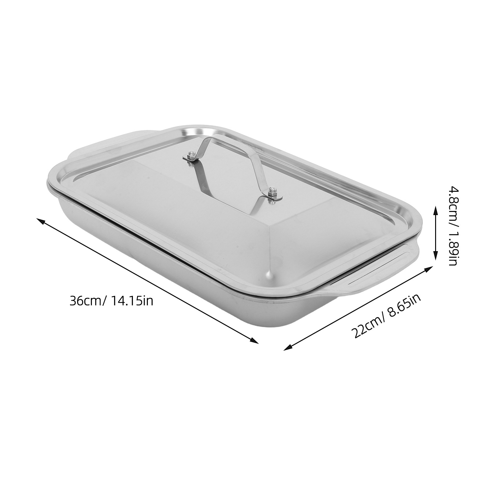 Prostokątna blacha do grillowa – Kitchen Baking Dishes recenzja i cena