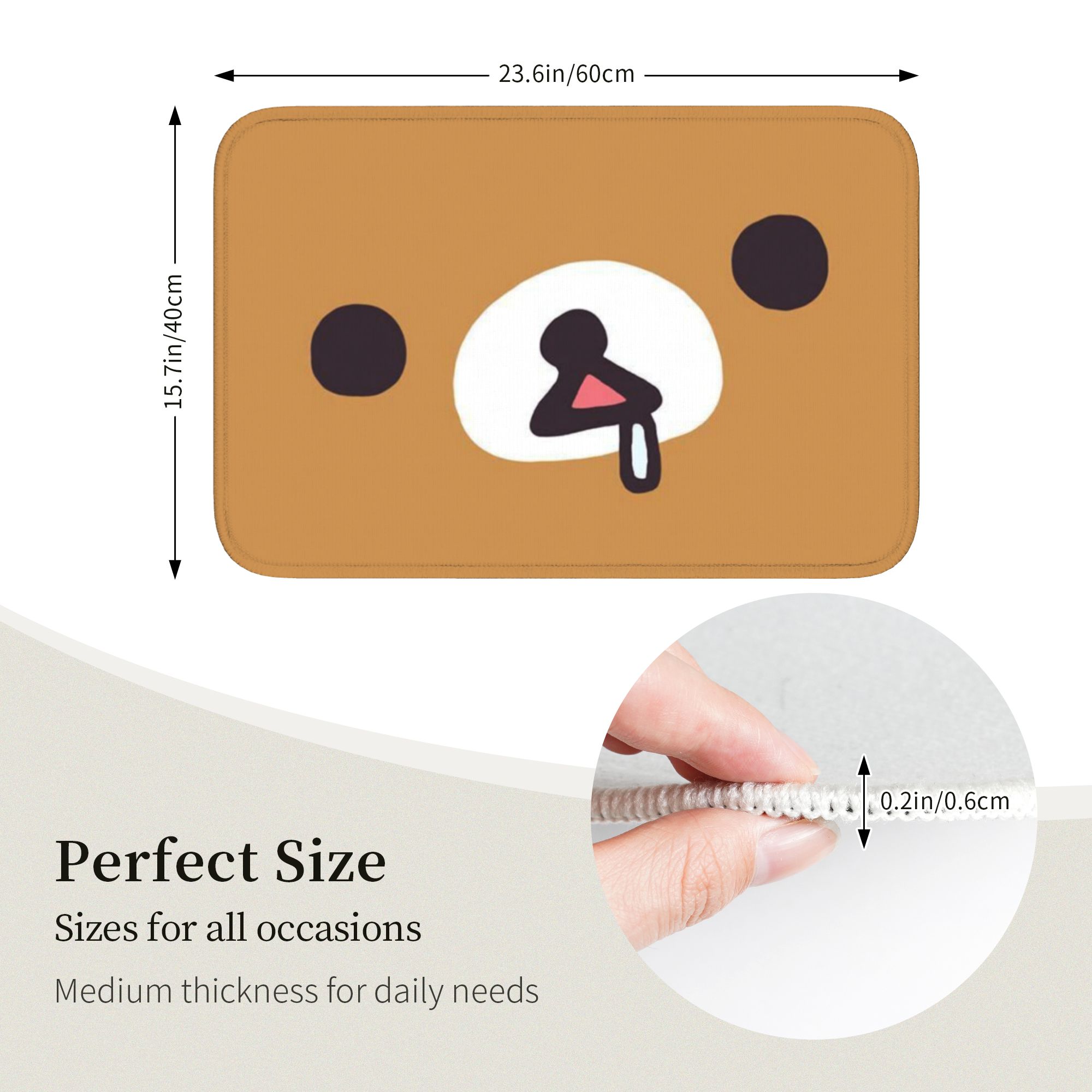 Mata podłogowa R-Rilakkuma, an – Kitchen Baking Trays recenzja i cena