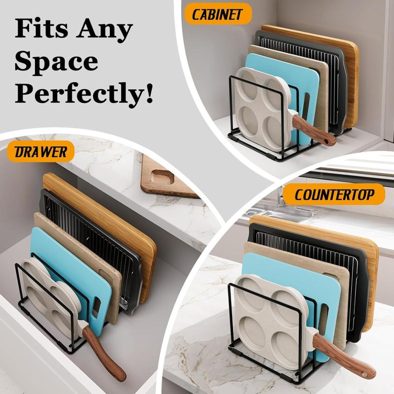 Organizer na nóżki antypoślizg – Kitchen Baking Pan Storage recenzja i cena