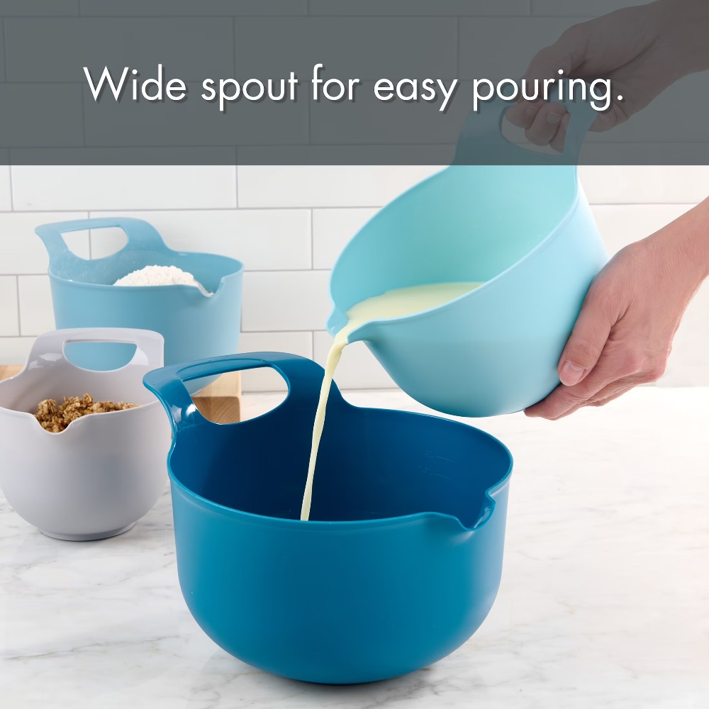 Zestaw 4 plastikowych misek do – Kitchen Baking Set recenzja i cena