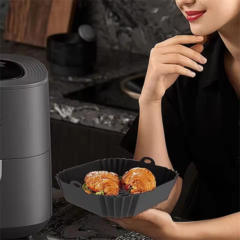 1 szt. Silikonowa tacka do fry – Kitchen Baking Trays recenzja i cena