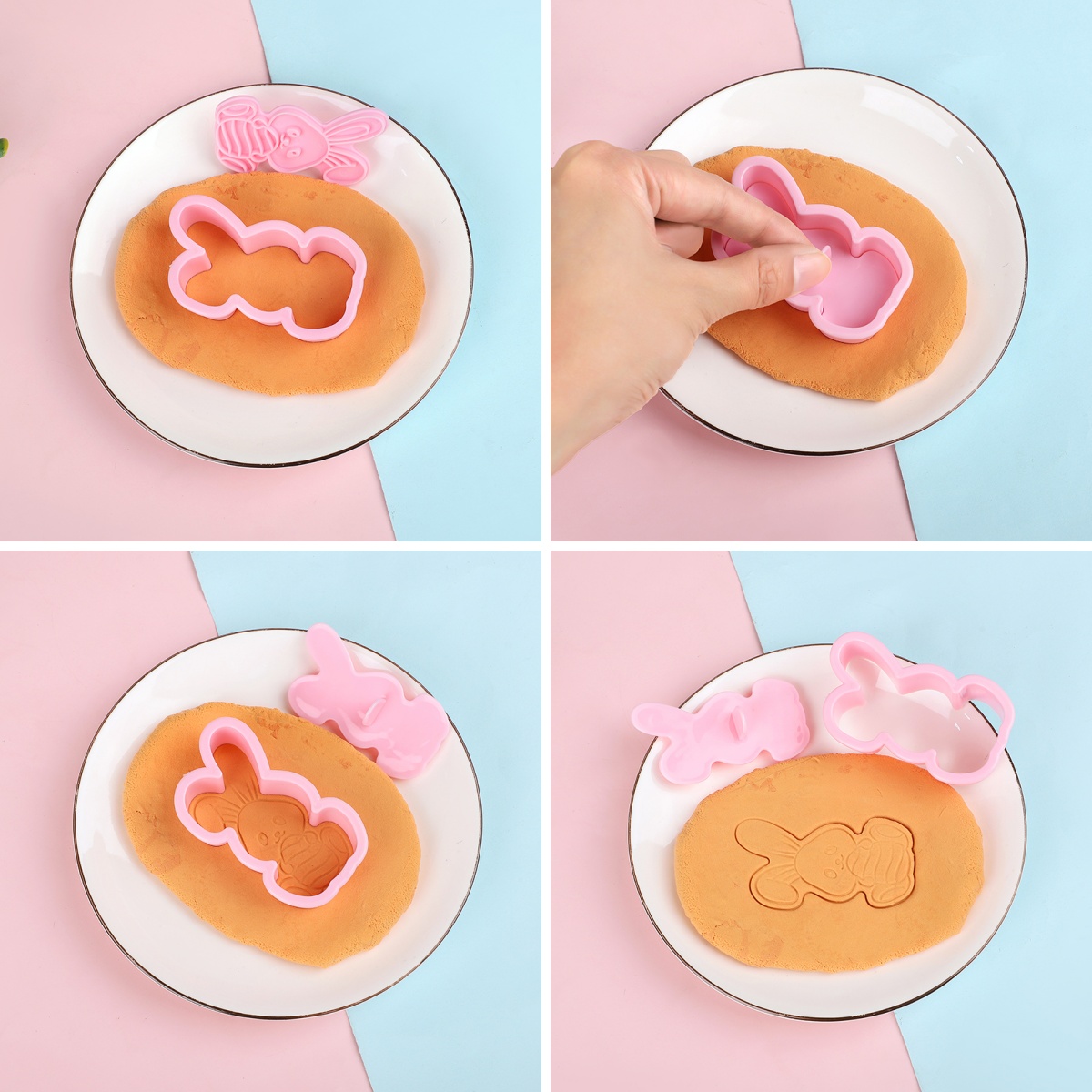 6 sztuk/zestaw zając wielkanoc – Kitchen Baking Set recenzja i cena