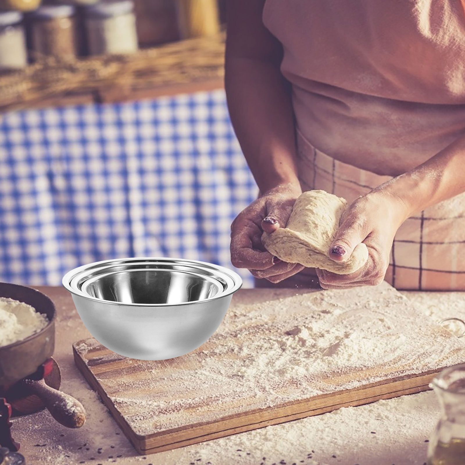 Zestaw 3 misek ze stali nierdz – Kitchen Baking Set recenzja i cena