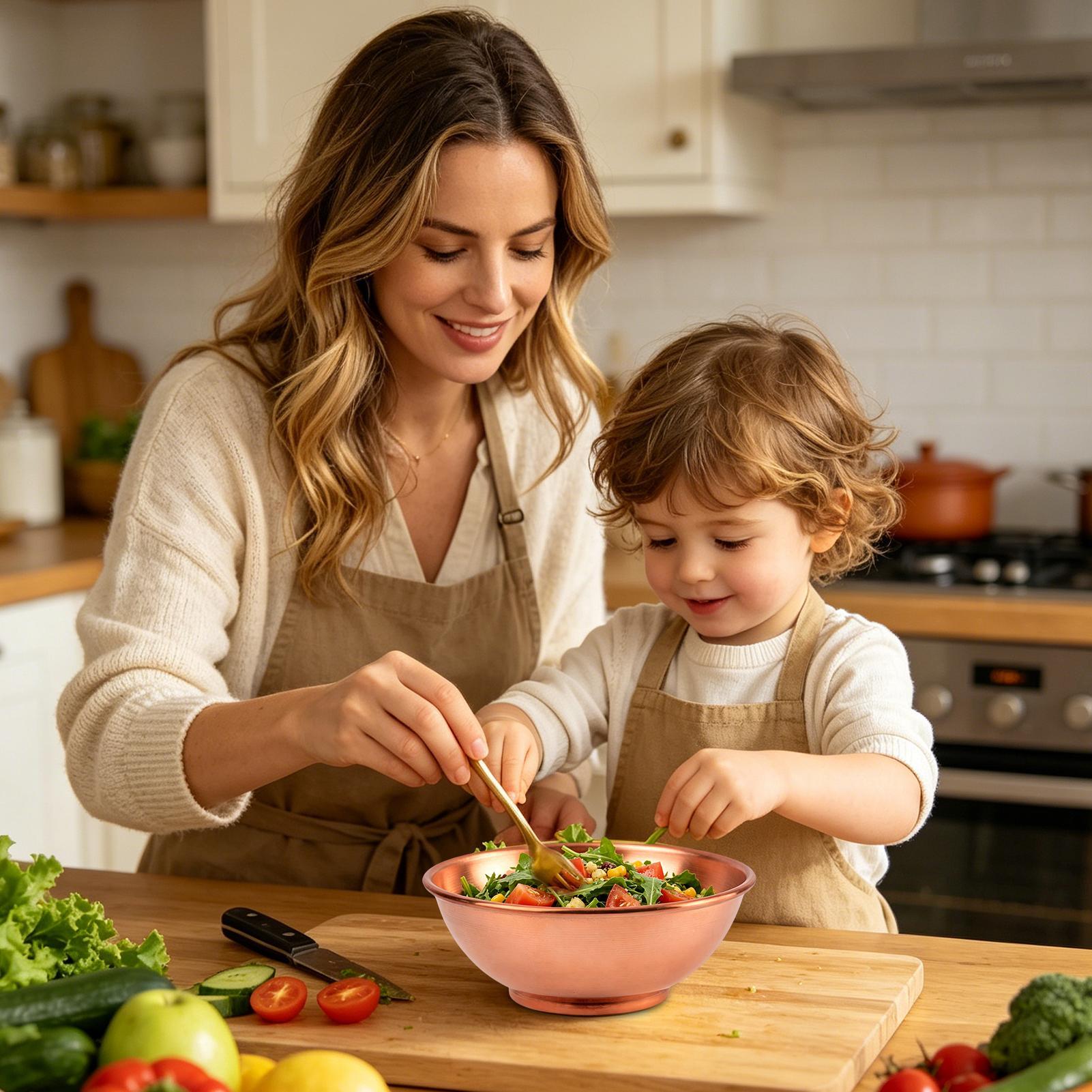 Miedziana miska Duże pojemniki – Kitchen Baking Dishes recenzja i cena