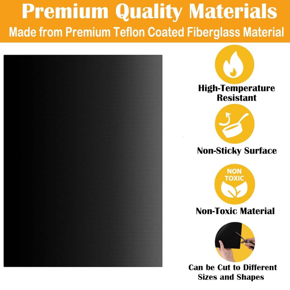 1-10 SZT. Mata do grilla BBQ,  – Super Kitchen Baking Mat recenzja i cena