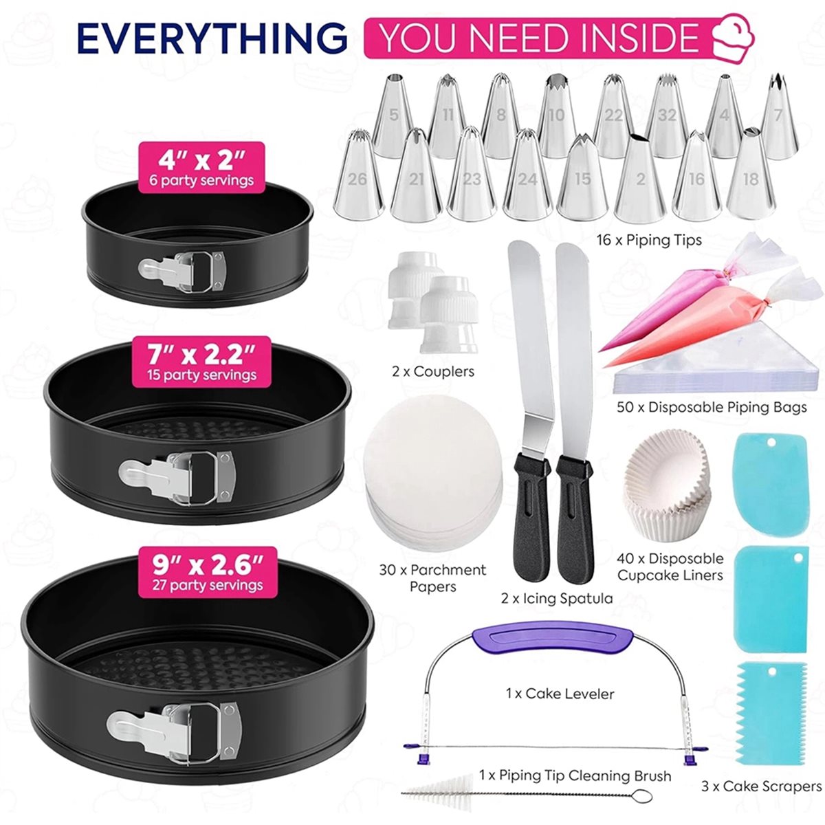 Zestaw foremek do pieczenia AI – Springform Pan Set recenzja i cena
