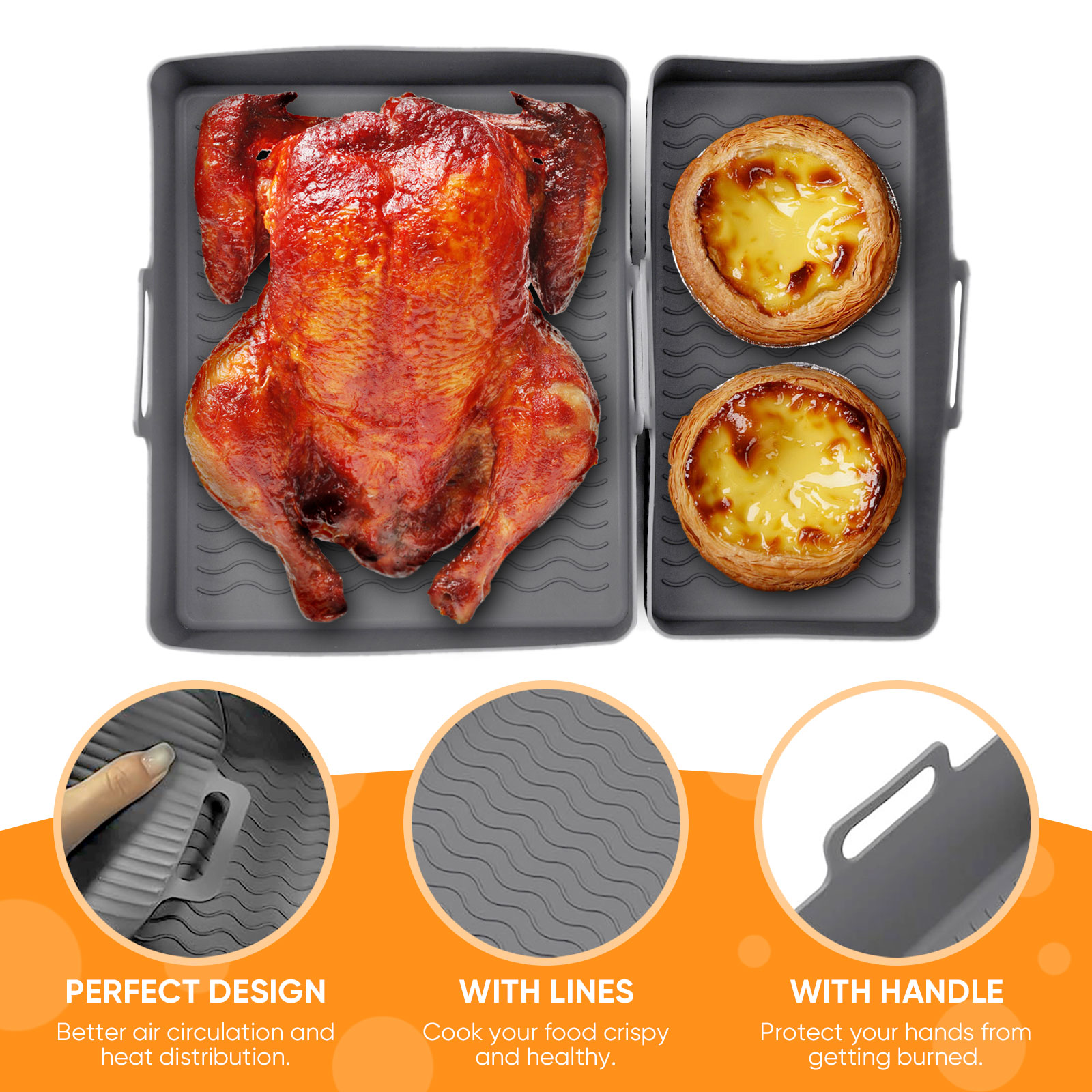 2szt Zestaw silikonowa mata do – Kitchen Baking Dishes recenzja i cena