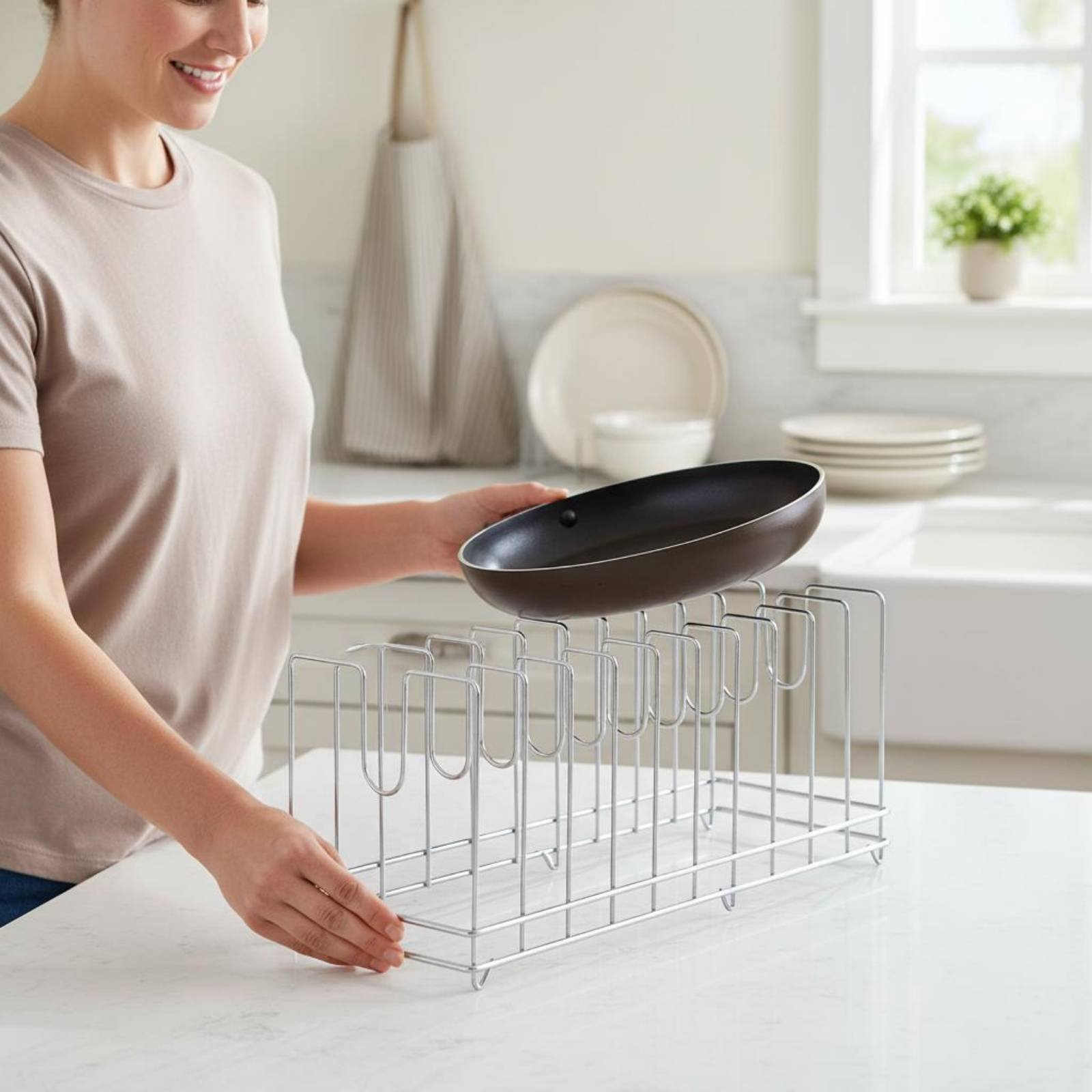 Stojak na formy do pizzy, oszc – Kitchen Baking Pan Storage recenzja i cena
