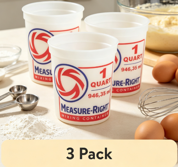 Okrągłe plastikowe pojemniki d – Kitchen Baking Set recenzja i cena