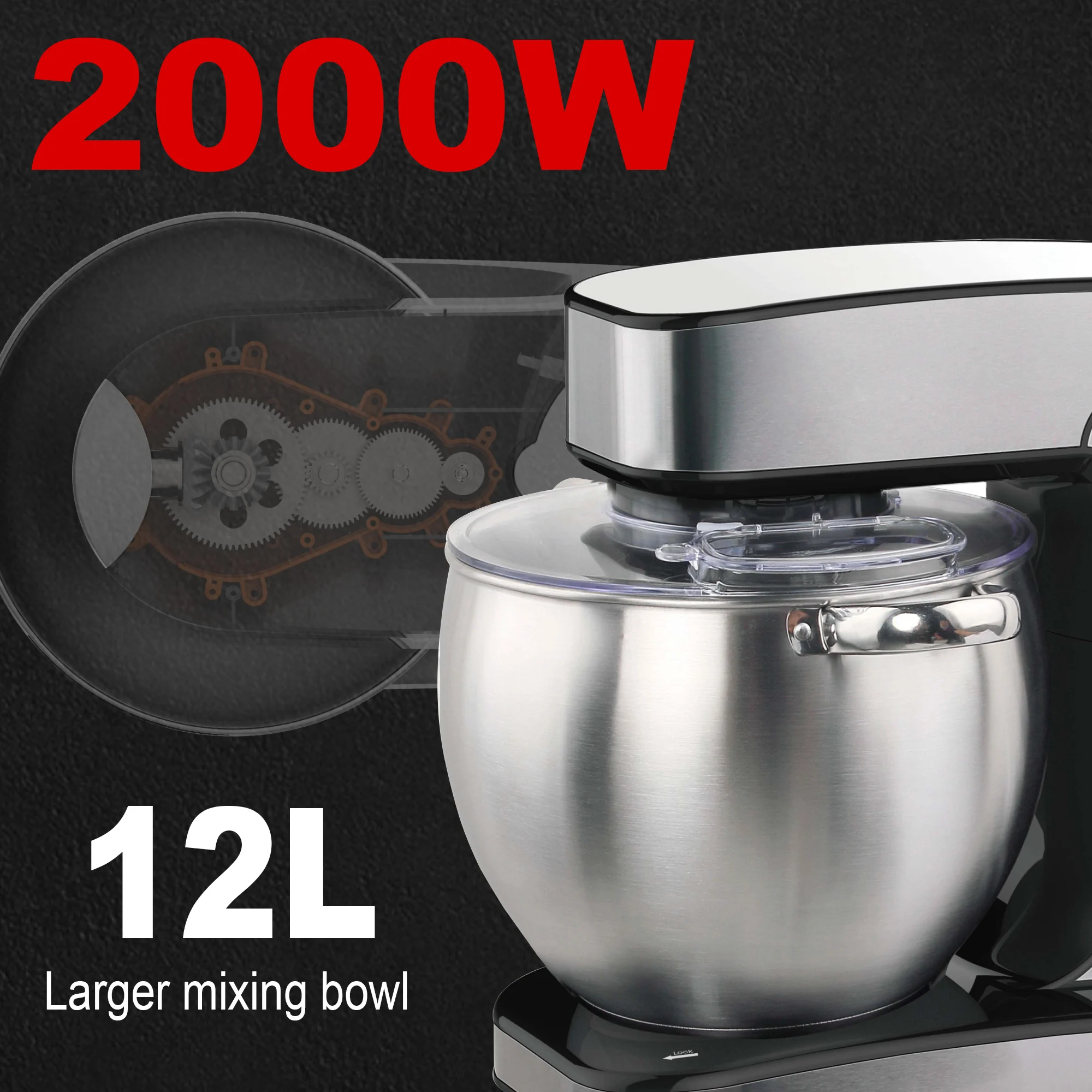 Mikser kuchenny z hakiem do ci – Kitchen Baking Blender recenzja i cena