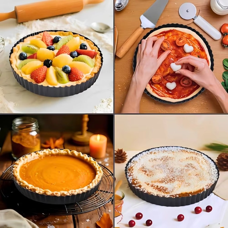 1 szt. Forma do tarty z wyjmow – Kitchen And Baking Equipment recenzja i cena