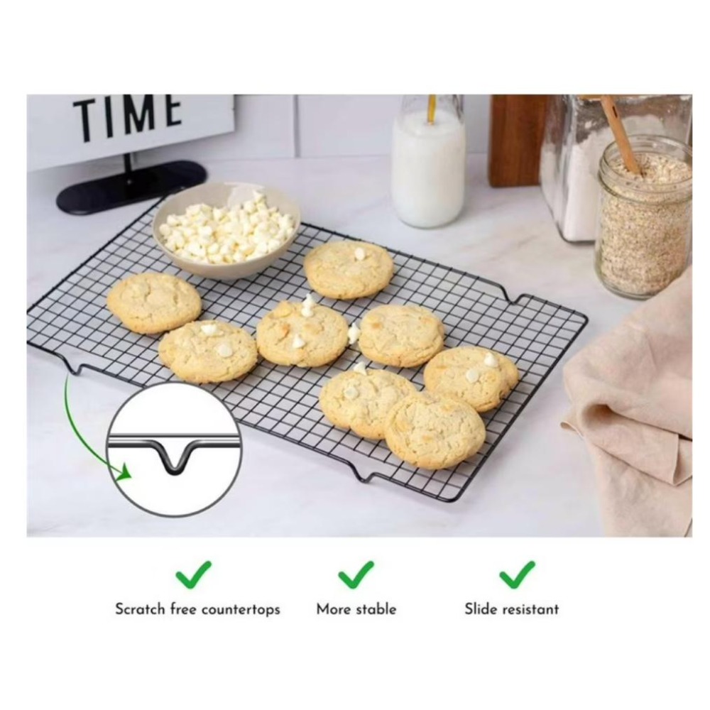 Zestaw 2 szt. prostokątnych, c – Kitchen Baking Rack recenzja i cena